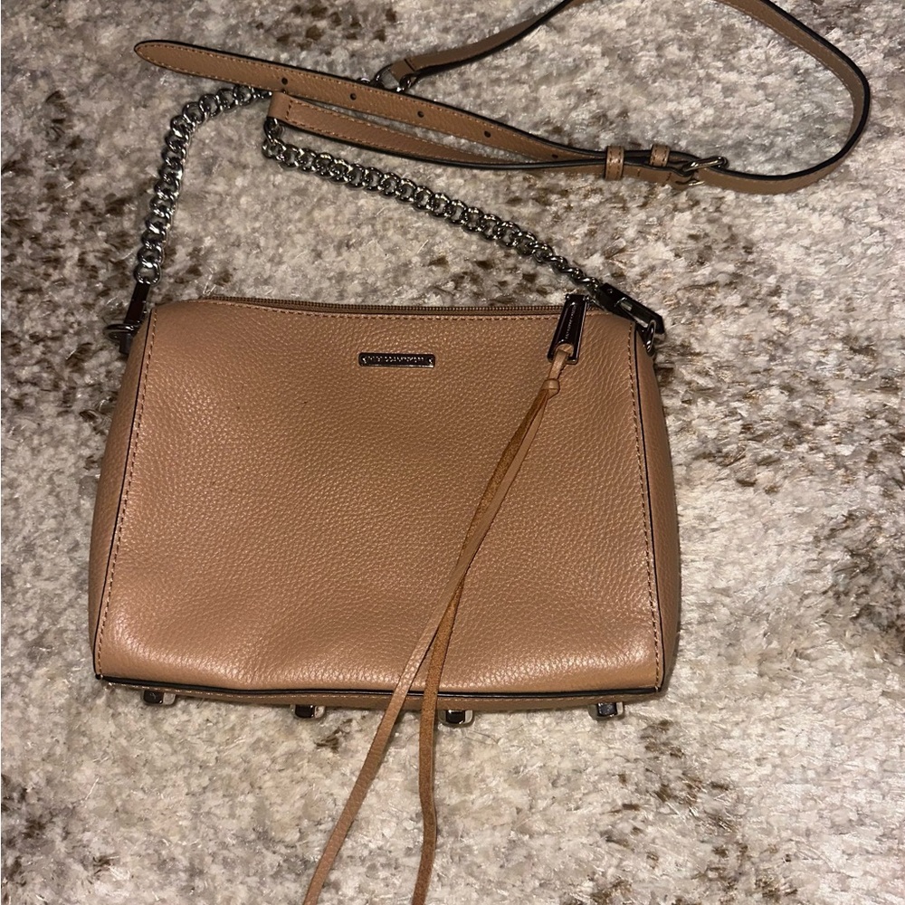 Rebecca Minkoff Tan Leather Crossbody Bag